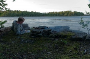 Campsite on Trade Lake