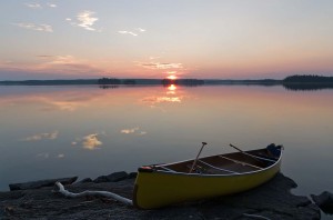 Sunset on Wintego Lake