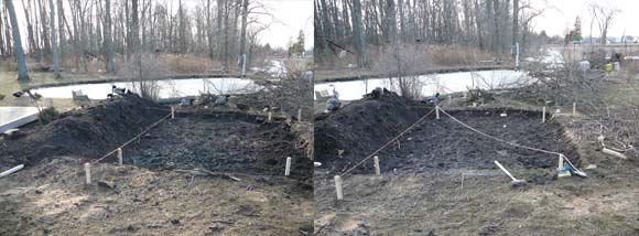 Passive Solar Greenhouse Footings