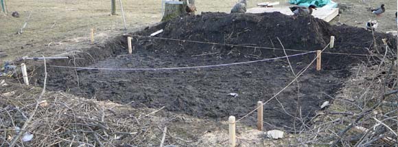 Passive Solar Greenhouse Footings 2