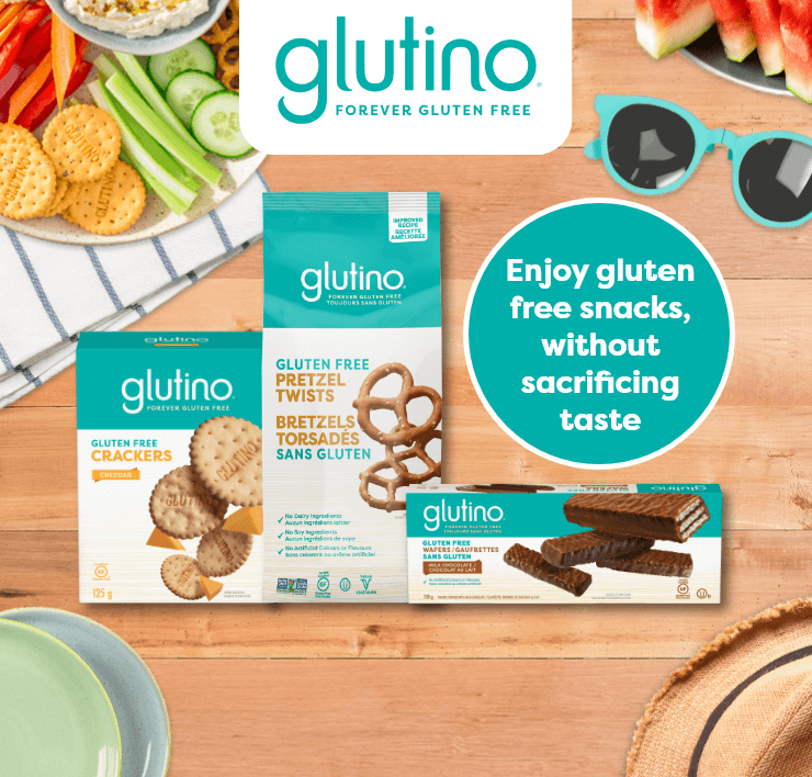 Glutino, forever gluten free - Enjoy gluten free snacks, without sacrificing taste.