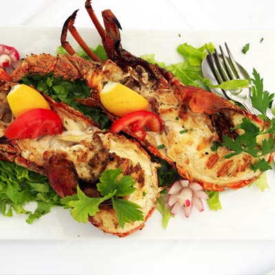 Homard grillé