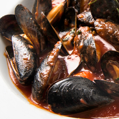 Moules arrabiata