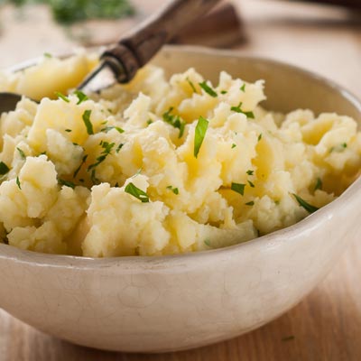 Purée de panais à la ciboulette