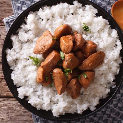 Ailes de poulet en sauce adobo