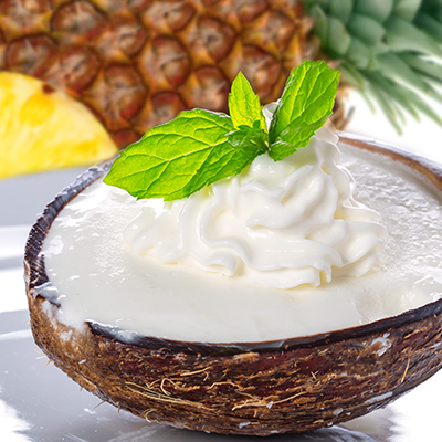 Crème glacée piña colada