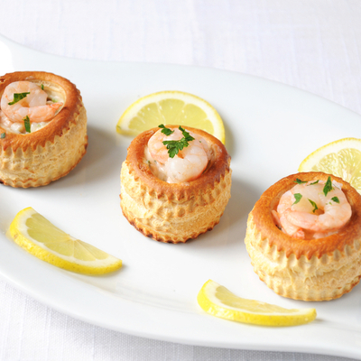 Vol-au-vent aux fruits de mer