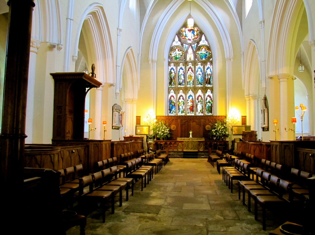 The inside of the cathedral is lovely - cozier than, say, St. Anne's, and impressive in a completely different way.