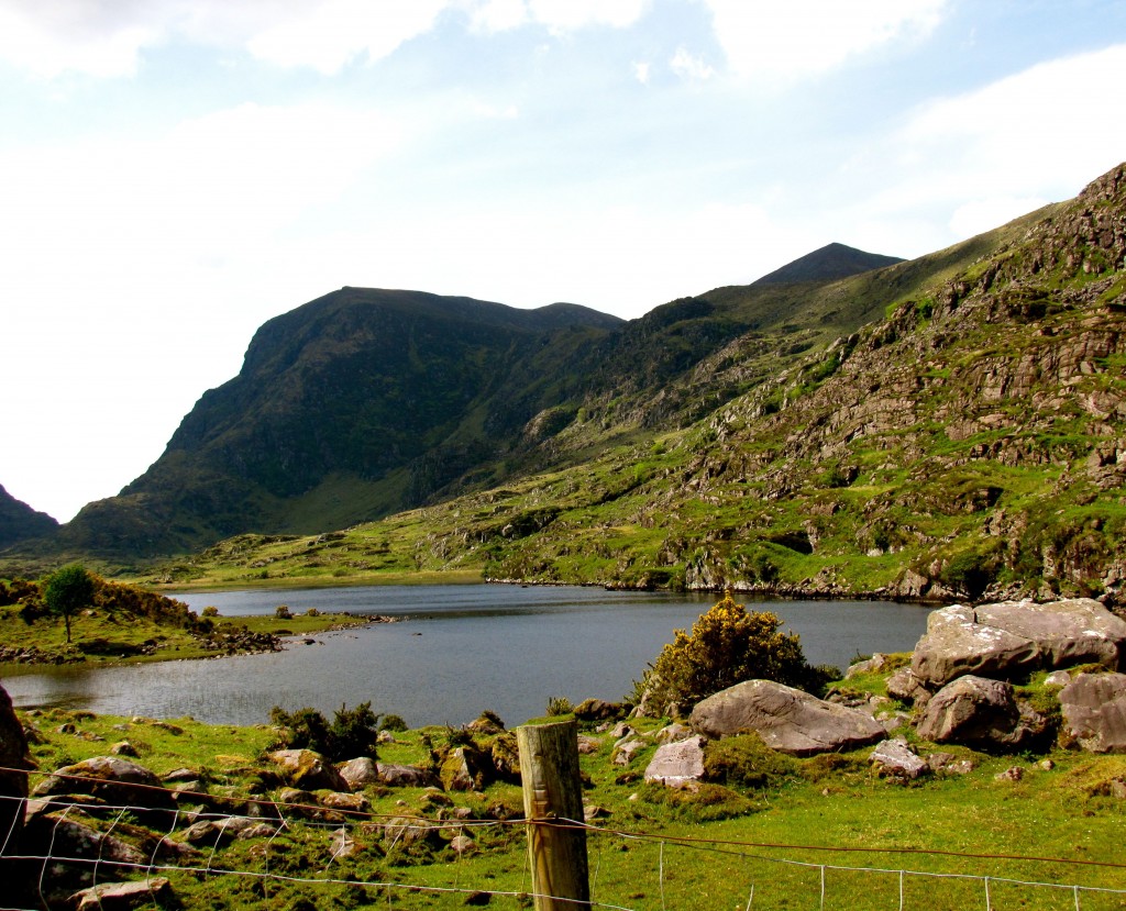 The first and deepest of the lakes in the gap, this is Black Lake.