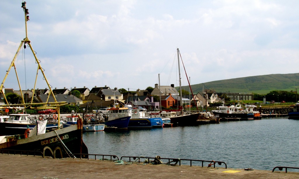 Dingle is a working harbour, mainly with fishing boats.