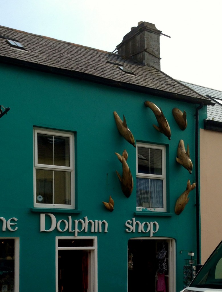 There's actually a store called The Dolphin Shop on the high street, dedicated to Fungie memorabilia.