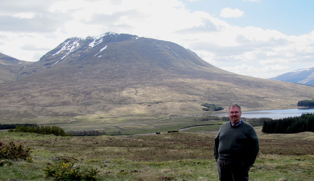 See? This is me in the highlands.