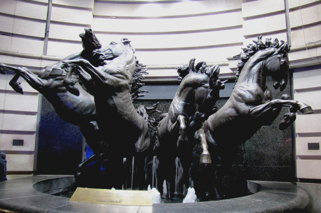 These are the Horses of Helios. They're kinda cool.