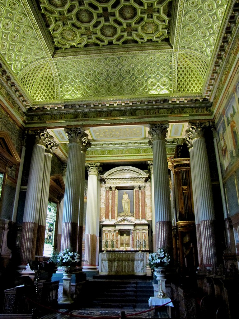 Castle Howard chapel. Tiny and perfect.