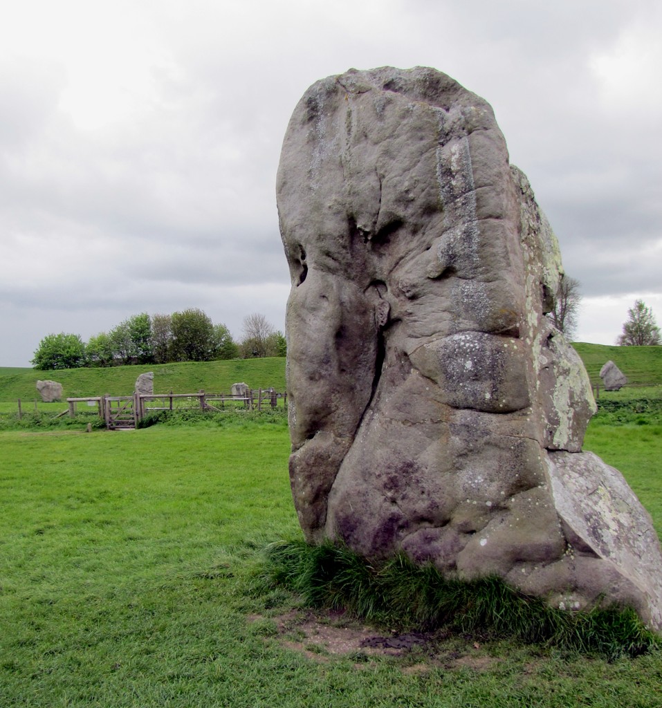 One of the big stones.