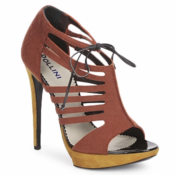 Schuhe Damen Sandalen / Sandaletten Pollini PA1602 Feltor-ruggine