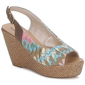 Chaussures Femme Sandales et Nu-pieds Sans Interdit RICO Multicolore