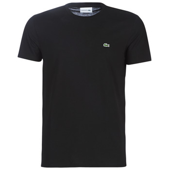 Kleidung Herren T-Shirts Lacoste TH6709 Schwarz