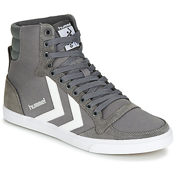 Schuhe Sneaker High hummel TEN STAR HIGH Grau / Weiß