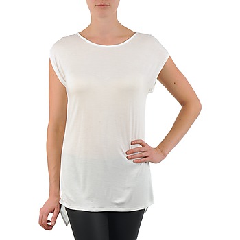 Vêtements Femme T-shirts manches courtes La City TS CROIS D6 Blanc