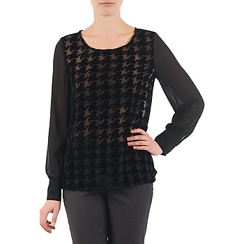 Vêtements Femme Tops / Blouses La City ML FLOCK P Noir