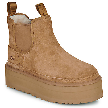 Schuhe Damen Boots UGG NEUMEL PLATFORM CHELSEA Kamel