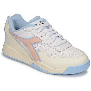 Schuhe Damen Sneaker Low Diadora WINNER Weiß / Blau