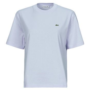 Kleidung Damen T-Shirts Lacoste TF7215 Blau