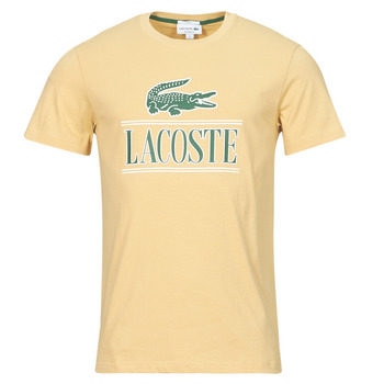 Kleidung Herren T-Shirts Lacoste TH1218 Beige