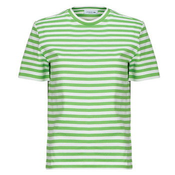 Kleidung Damen T-Shirts Lacoste TF2594 Weiß