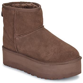 Schuhe Damen Boots UGG CLASSIC MINI PLATFORM Braun,