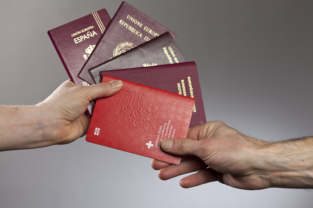 Swiss residents hold a number of passports