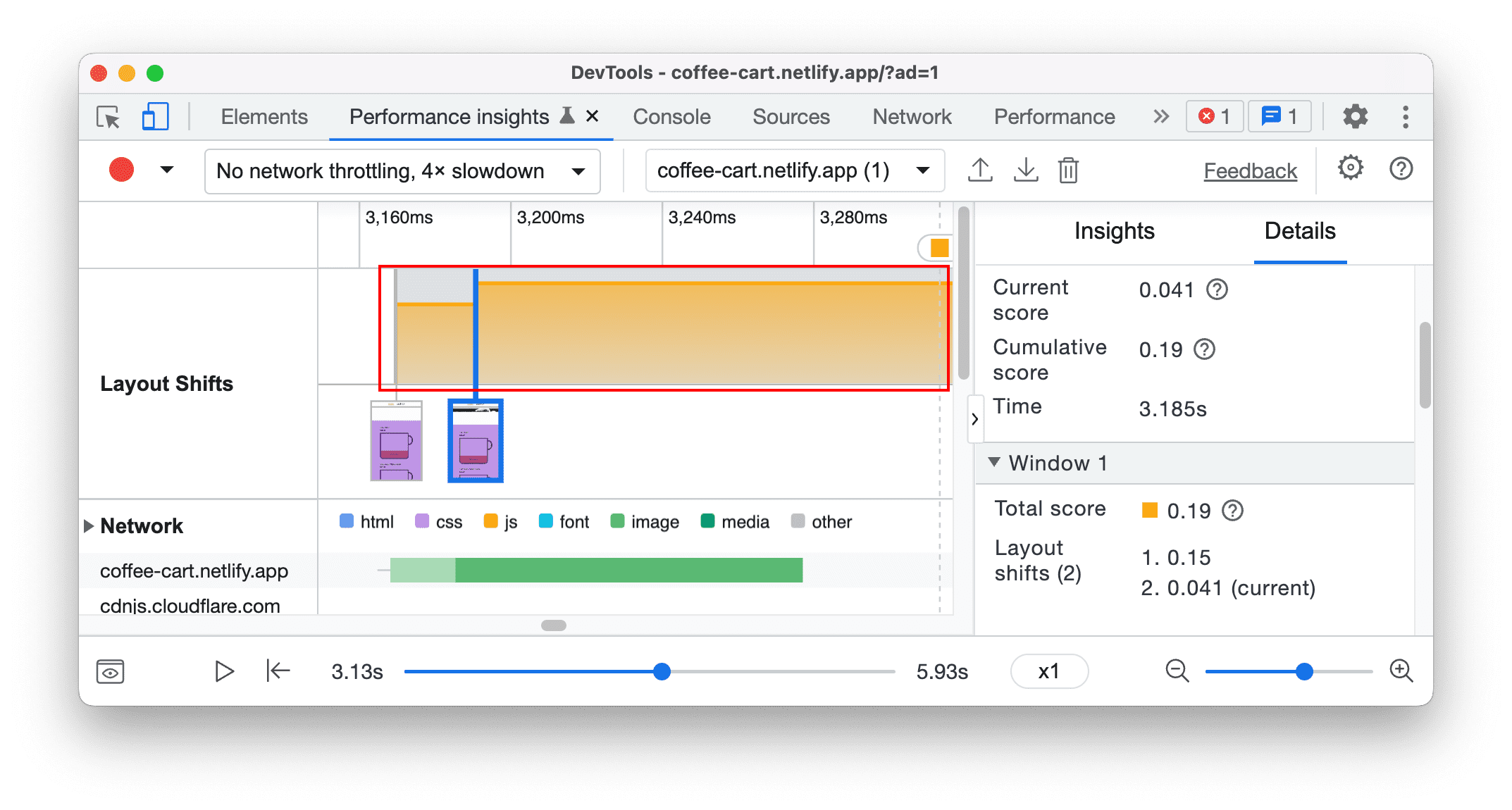 Cession window background graph.