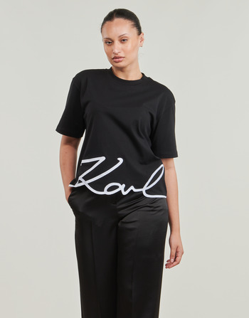 KARL LAGERFELD KARL SIGNATURE HEM T-SHIRT