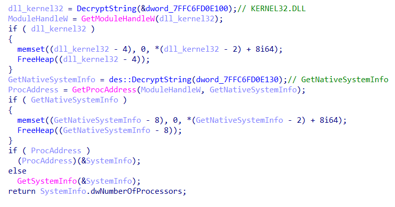 Dynamic API loading within WARMCOOKIE