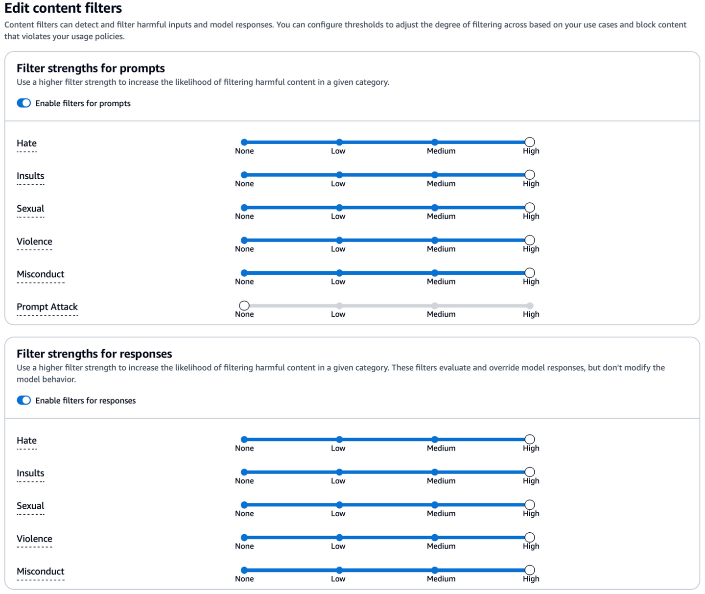 AWS Bedrock Guardrails