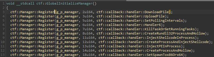 SPECTRALVIPER registering command handlers