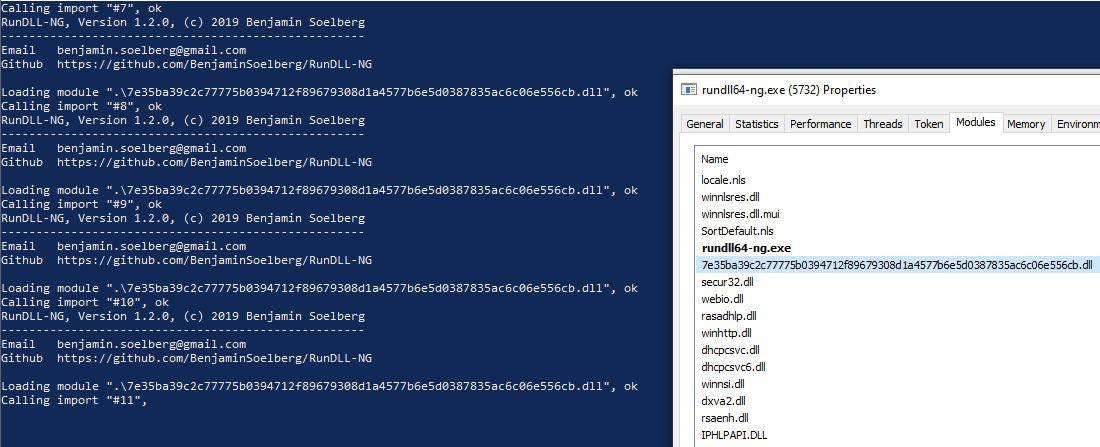 Brute-forcing calls to SPECTRALVIPER exports