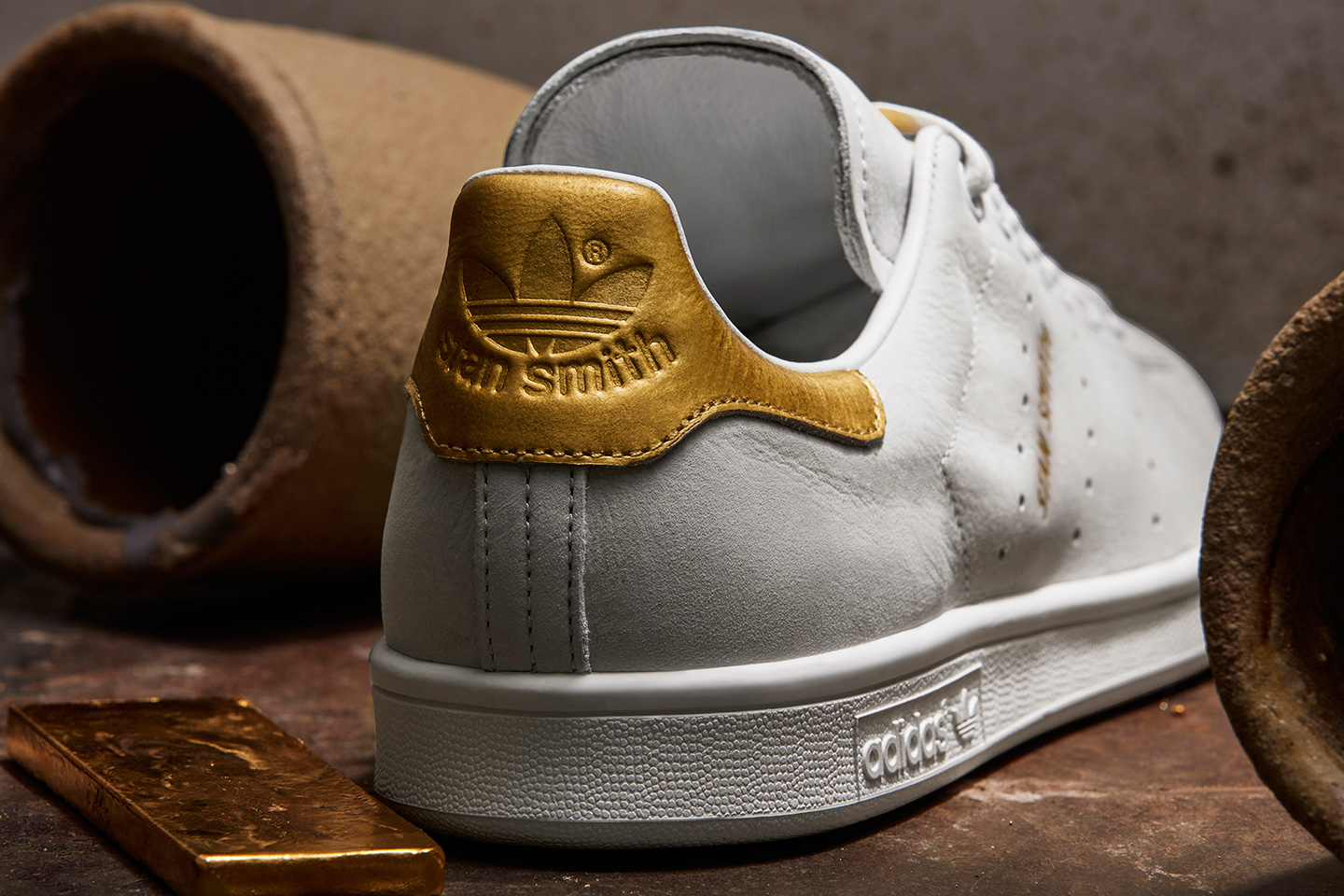 adidas orginal 999 gold stan smith rod laver