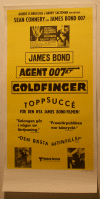 GOLDFINGER R1967 NARVA TRYCKERET STOCKHOLM 1979