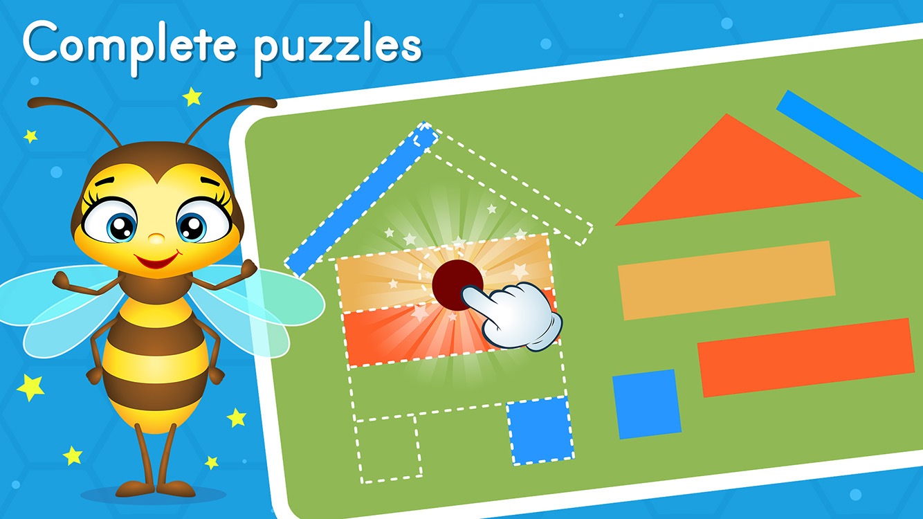 Learning games for kids - Bee