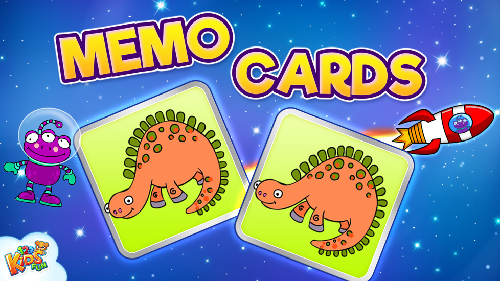 123 Kids Fun MEMO CARDS