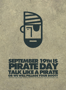 Talk Like A Pirate Day