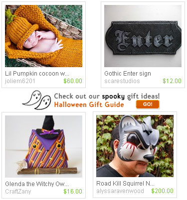 Etsy Halloween gift guide