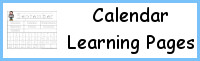 Calendar Learning Pages