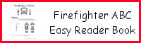 Firefighter ABC Easy Reader Book