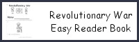 American Revolutionary War Easy Reader Book