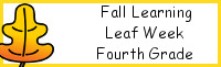 Fall Learning: Fourth Grade Leaf Week