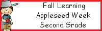 Fall Learning: Second Grade Johnny Appleseed Week