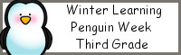 Winter Learning: Third Grade Penguin Week